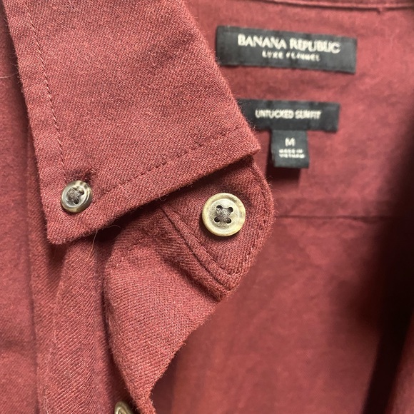 Banana Republic Luxe Flannel - Picture 5 of 6